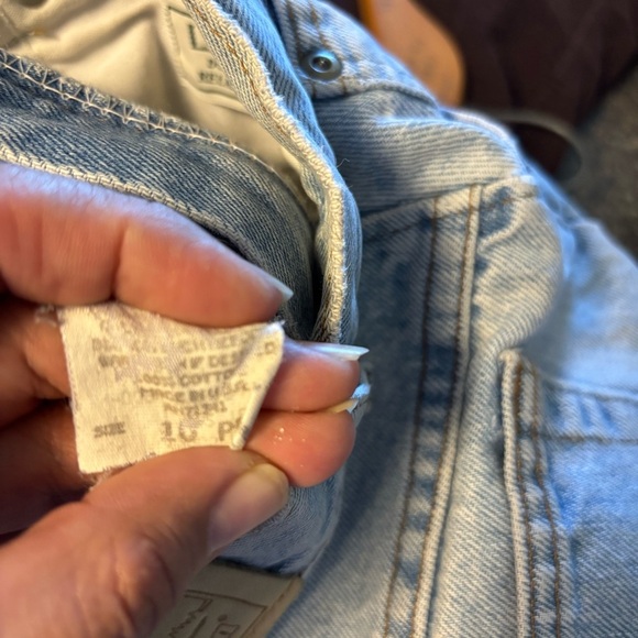 Vintage L.L. Bean Light Blue Denim Jeans - Picture 6 of 6